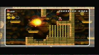 New Super Mario bros Wii  World 8  Castle  Final Boss [upl. by Cirad]