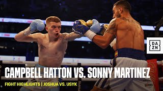 FIGHT HIGHLIGHTS  Campbell Hatton vs Sonny Martinez [upl. by Nayarb233]