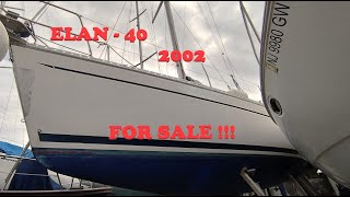 ELAN 40  For SALE  Greece [upl. by Anyl914]