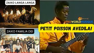 🎶🇨🇩BEST ZAIKO LANGA LANGA songs with Maestro Lead Guitarist Petit Poisson Avedila Compilation🔥🔥🔥▶️ [upl. by Nelly]