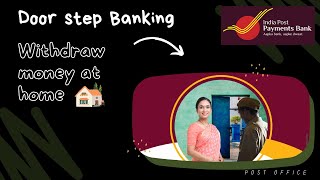 Now Banking at your doorstep made easy by IPPB II India Post Payment Bank II Post Office in Tamil [upl. by Llabmik]