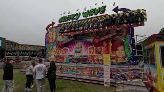 Jay Barwicks Crazy Wave Miami Offride Pov  Rotherham Show Funfair 07092024 [upl. by Bahr]