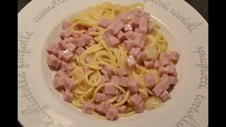 Spaghettis style carbonara light au cookeo [upl. by Asfah]