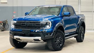 2024 or 2023  Ford Ranger Raptor 30L Twin Turbo 4WD 10 AT  Interior and Exterior  Blue Color [upl. by Parette]