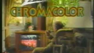 Zenith Super Chromacolor TV ad 1972 [upl. by Keever]