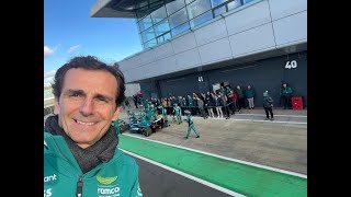 PEDRO DE LA ROSA quotLOS CAMBIOS MÁS IMPORTANTES DEL ASTON MARTIN SON LOS QUE NO SE VENquot [upl. by Koloski527]