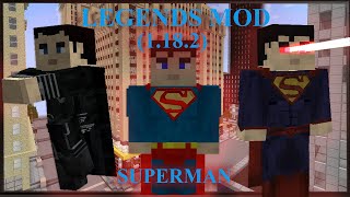 SUPERMAN POWERS amp ABILITIES  Legends Mod 1182 [upl. by Aiciled333]