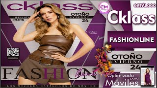 CATALOGO FASHIONLINE CKLASS OTOÑO INVIERNO 2024 [upl. by Ahsata385]