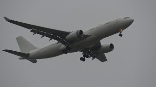 AirTanker Airbus A330243 Landing on EPRZ RzeszówJasionka Airport [upl. by Dibb252]