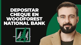 Cómo Depositar Un Cheque En Woodforest National Bank [upl. by Eetnod]