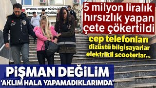 İstanbulda 5 Milyon Liralık Vurgun Yapan Çete Çökertildi 16 Gözaltı [upl. by Yrhcaz69]