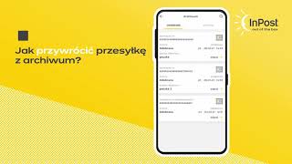 Jak przywrócić przesyłkę z Archiwum w InPost Mobile [upl. by Serafine]