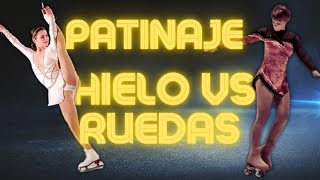 10 DIFERENCIAS entre el patinaje sobre ruedas 🛼 y el patinaje artístico sobre hielo ⛸ [upl. by Towny976]