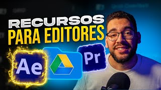 PACK DE RECURSOS para Editores  Edita más rápido y deja de cobrar 5 por video 🤯 [upl. by Eerual461]