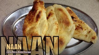 Naan Bread in a Pizza Oven cheekyricho tutorial [upl. by Leban]