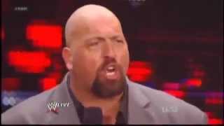 WWE RAW Supershow 52112  Big Show Rehired and Turns Heel [upl. by Neehsas]