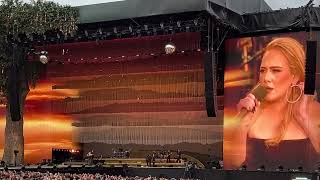 Adele London Hyde Park 2nd July 2022 Hello [upl. by Caia]