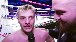 Jay Swingler Gets Emotional After Boxing Fight [upl. by Sheldon]