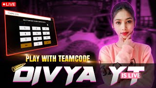 🔴 Free Fire Girl Live With Facecam 😱 Divya YT Live 🫣freefirelive ajjubhai nonstopgaming [upl. by Brandy]