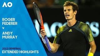 Roger Federer v Andy Murray Extended Highlights  Australian Open 2013 Semifinal [upl. by Engedi121]