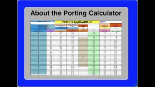 About 2 Stroke Porting Calculator v7 [upl. by Rockefeller]