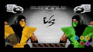 Ultimate Mortal Kombat Trilogy Scorpion vs Reptile fatality🤢👽🥸😡🔥 [upl. by Annahsar990]