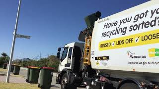 Wanneroo recycling collection part 1 [upl. by Krishnah]