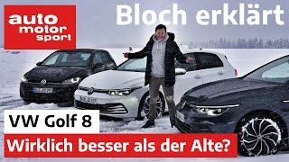 Wirklich besser als der Alte VW Golf 8 TDI amp eTSI im Test  Bloch erklärt 87  auto motor amp sport [upl. by Buddie]