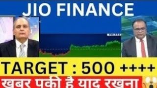 JIO FIN SHARE LATEST NEWS TODAYJIO FIN SHARE LATEST NEWS UPDATE JIO FIN SHARE TARGET PRICE [upl. by Aihsekin613]