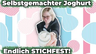 Joghurt stichfest selber machen Mit diesen drei Tipps klappt es [upl. by Andrien]