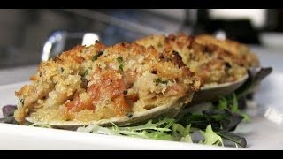 Stuffed Clams The Perfect Recipe  Potluck Video [upl. by Anifares]