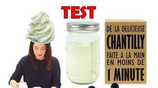 DE LA CHANTILLY EN 1MIN SANS ROBOT [upl. by Ng]