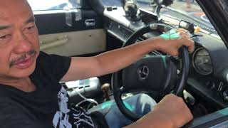 From Malaysia to Germany in Mercedes 25000 km trip Short Interview [upl. by Nekcarb107]