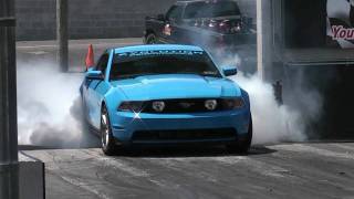 2011 Mustang GT 50L Automatic Runs 11s On Street Tires [upl. by Amled]