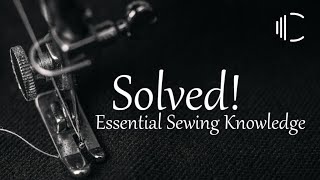 Sewing Machine Problems SOLVED Bunching Snapping Looping Wrong Tension This the video for You [upl. by Raimes]