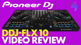 Pioneer DJ DDJFLX10 Review  All Stems Features FULLY Demoed  Everything Else [upl. by Nolahp]