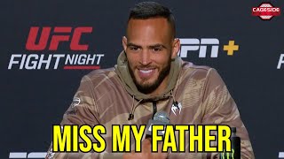 Antonio Trocoli On Missing Family To Fight Mourning Fathers Passing  UFC Vegas 93 [upl. by Flosser]