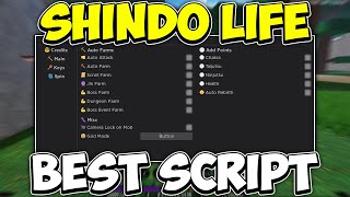 ROBLOX Shindo Life ScriptHack  Auto Farm Scroll Farm Infinite Spins Dungeons amp More PASTEBIN [upl. by Rafter]