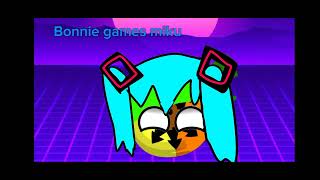 Bonnie games miku song tutorial [upl. by Roselba]