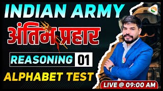 Alphabetic Order Practice For Indian Army TechNAGD Exam  Army Reasoning MES Reasoning for Army [upl. by Jaime]