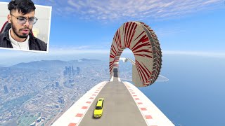 123456 People Faint After This impossible Parkour Race in GTA 5 [upl. by Cassandry]