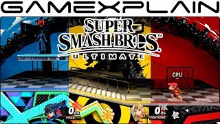 All Mementos Variants  Super Smash Bros Ultimate Persona 3 P4 amp P5 [upl. by Vezza]