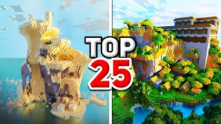 TOP 25 BEST VILLAGE SEEDS For MINECRAFT for 121 Minecraft Bedrock Edition Seeds [upl. by Redd552]