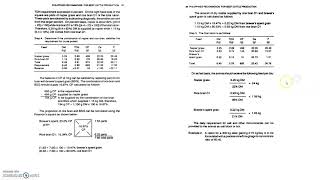 Ration Formulation part 1 of 2 [upl. by Eckhardt]