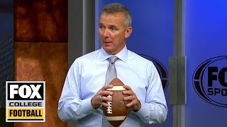 Urban Meyer breaks down Ohio States zone blocking scheme  URBANS PLAYBOOK  CFB ON FOX [upl. by Aicyla]