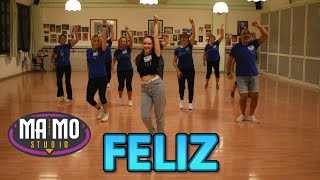 FELIZ  Gente de Zona  Ballo di gruppo  MaMo Dance  Coreografia Baila con Luis [upl. by Serge]