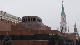 Lenins Mausoleum and Kremlin Wall Necropolis [upl. by Gebler]