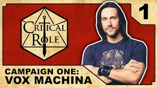 Arrival at Kraghammer  Critical Role VOX MACHINA  Episode 1 [upl. by Jerald]