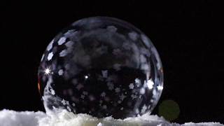 Freezing A Bubble [upl. by Fonz]