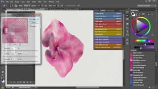 6 Watercolor Painting In Photoshop including all tools brushes papers etc Video 6 [upl. by Penhall414]